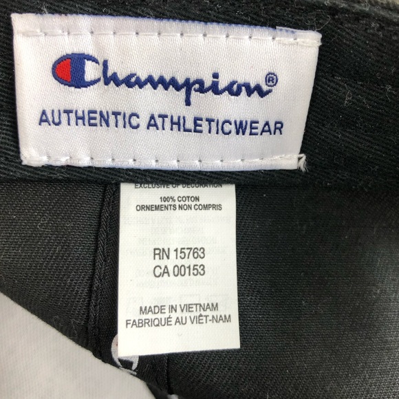 Champion Classic Script Baseball Cap - Picture 5 of 6